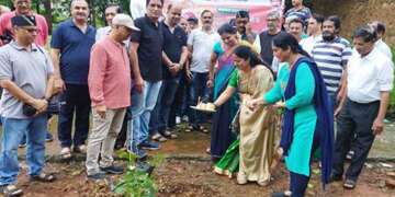 भारतीय जनता पार्टी मुंबई उत्तराखंड सेल ने किया वृक्षारोपण