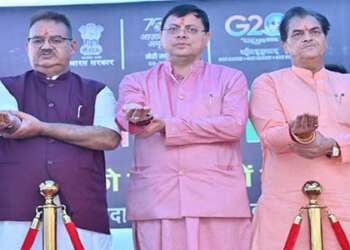 मुख्यमंत्री धामी ने दिलाई पंच प्रण की शपथ दिलाई