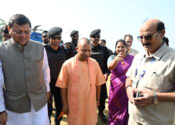 क्षेत्रीय परिषद की बैठक में भाग लेने नरेन्द्रनगर पहुंचे मुख्यमंत्री योगी आदित्यनाथ, मंत्री सुबोध उनियाल व प्रेमचंद अग्रवाल ने किया स्वागत