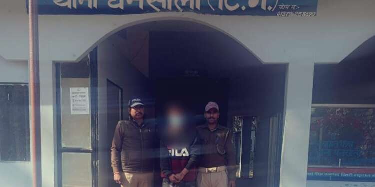 भैसवाड़ा पुल से गिरफ्तार किया गया जातिसूचक गाली देने का आरोपी