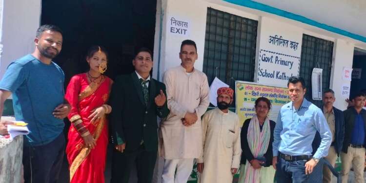 लोकसभा चुनाव शांतिपूर्ण सम्पन्न, कम मतदान ने बढ़ाई उम्मीदवारों की टेंशन