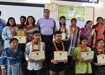 जीआईसी सेमिडीधार के गोपालमणि, धोपड़धार के अतुल की प्रतिभा का हुआ सम्मान