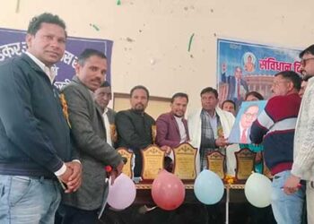 घनसाली में संविधान दिवस पर हुआ याद किए डॉ. भीमराव आंबेडकर