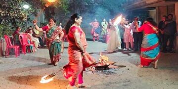 प्रवासियों ने जोगेश्वरी में मनाया उत्तराखंड का लोकपर्व