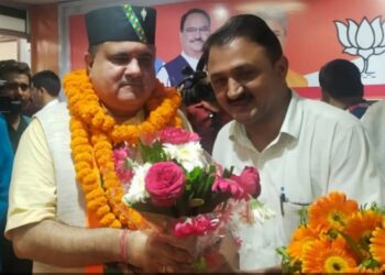 आनंद बिष्ट को मिला लोकसभा-विधानसभा चुनाव में जीत दिलाने का इनाम