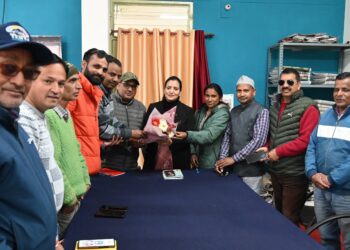 द्रवनीता शर्मा ने संभाला जिला सूचना अधिकारी टिहरी का पदभार