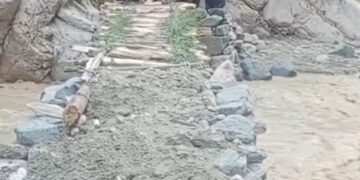 आपदा के बीच राहत: 48 घंटे में बनकर तैयार हुआ गेन्वाली गाड का पुल