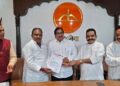 समाजसेवी सी.पी.प्रजापति बनाए गए शिवसेना शिंदे गुट के रायगड जिला प्रमुख