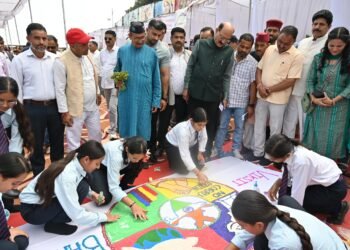 सेवा ज्योति यात्रा के साथ विकसित भारत@47 का लिया गया संकल्प
